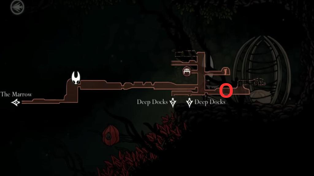 Shakra location in Hunter's March in Hollow Knight Silksong
