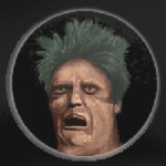 large man icon in No I'm not a Human