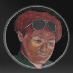 Sunburnt man icon in No, I'm not a Human