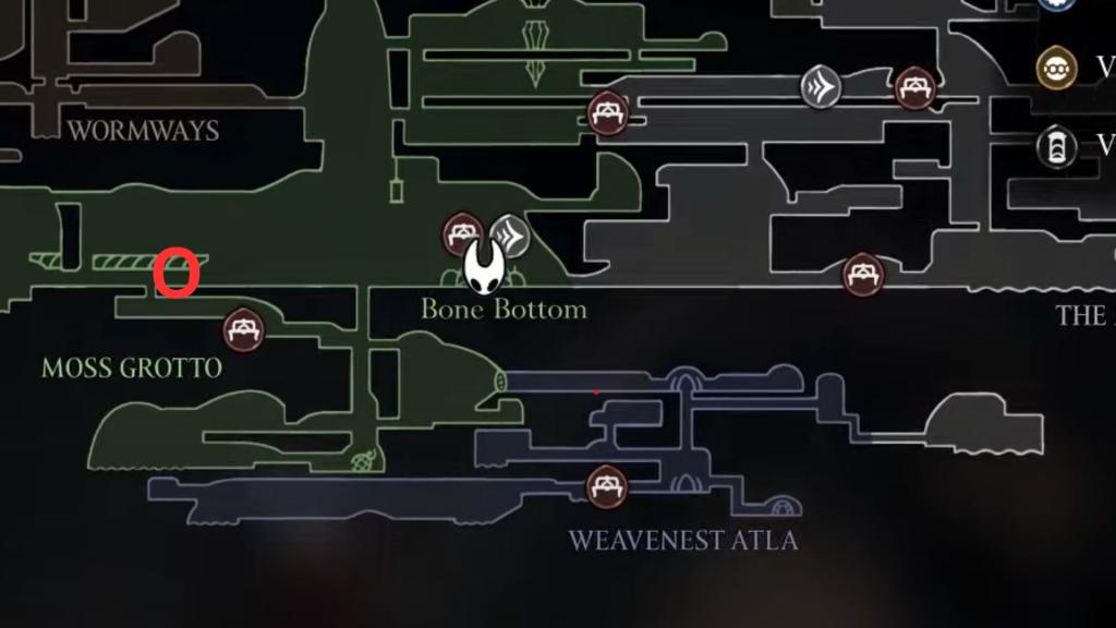 Pilgrim location in Hollow Knight Silksong