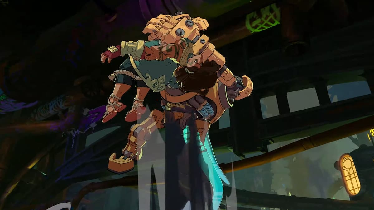 Blitzcrank against Illaoi in 2XKO