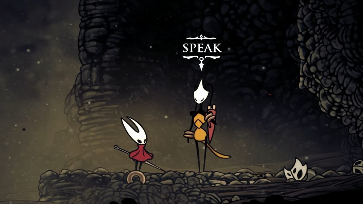 Shakra in the Blasted Steps in Hollow Knight Silksong