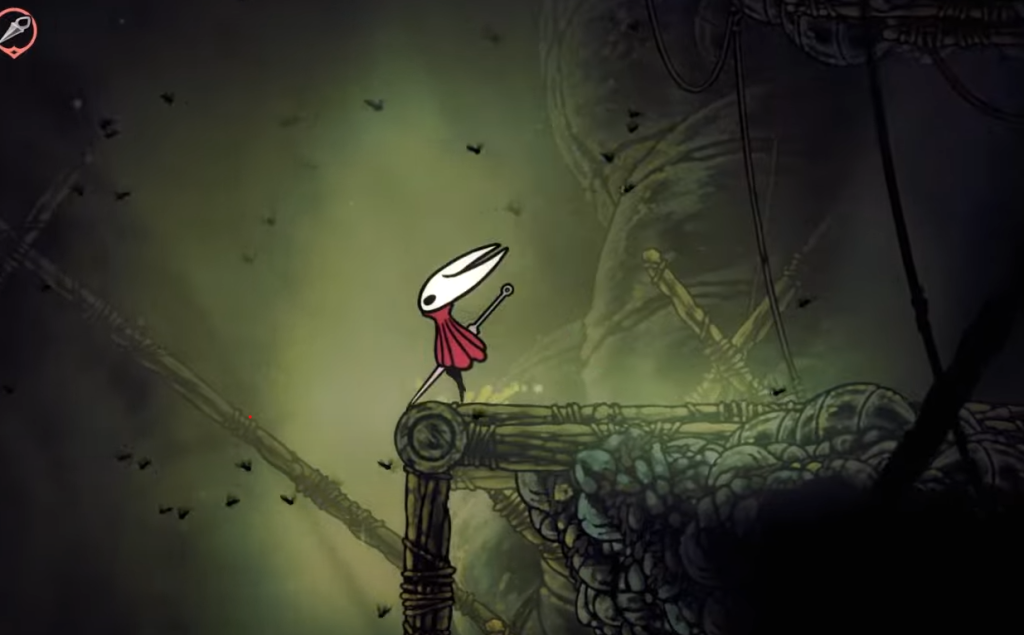Hornet in Bilewater in Hollow Knight Silksong