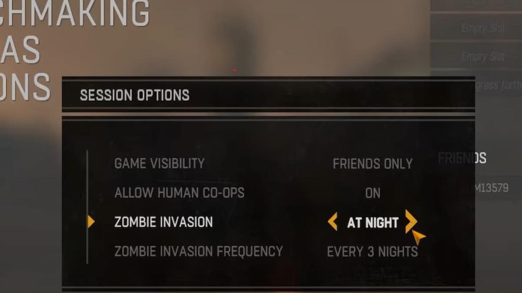 Dying Light The Beast co-op settings