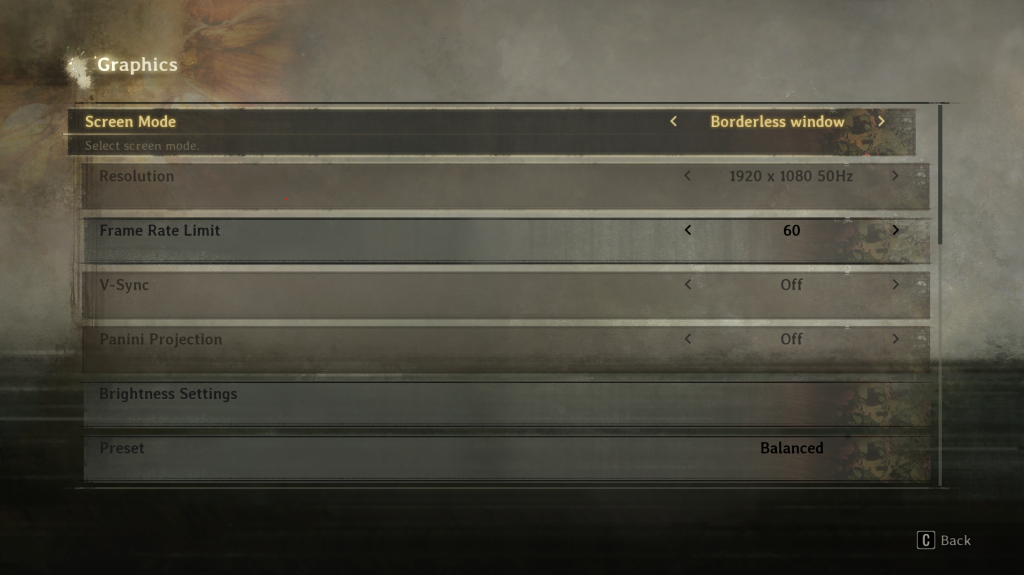 Best graphics settings for Silent Hill f