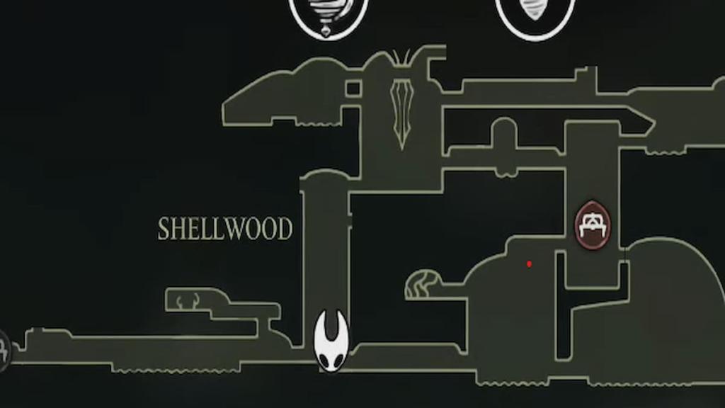 Shellwood location in Hollow Knight Silksong