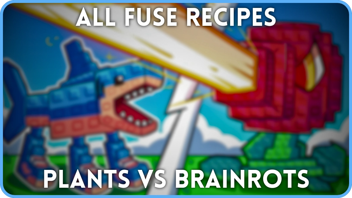 Cover image of Plants vs Brainrots on Roblox.