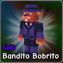 Bandito Bobrito brainrot from Plants vs Zombies Roblox experience.