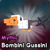 Bombini Gussini brainrot from Plants vs Zombies Roblox experience.