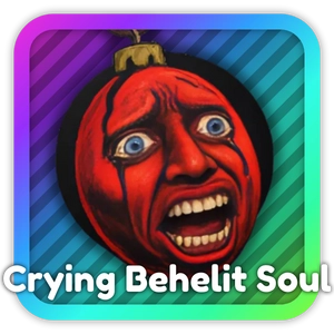 Crying Behelit Soul from Anime Rangers X Roblox experience.