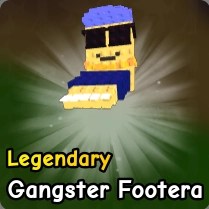 Gangster Footera brainrot from Plants vs Zombies Roblox experience.