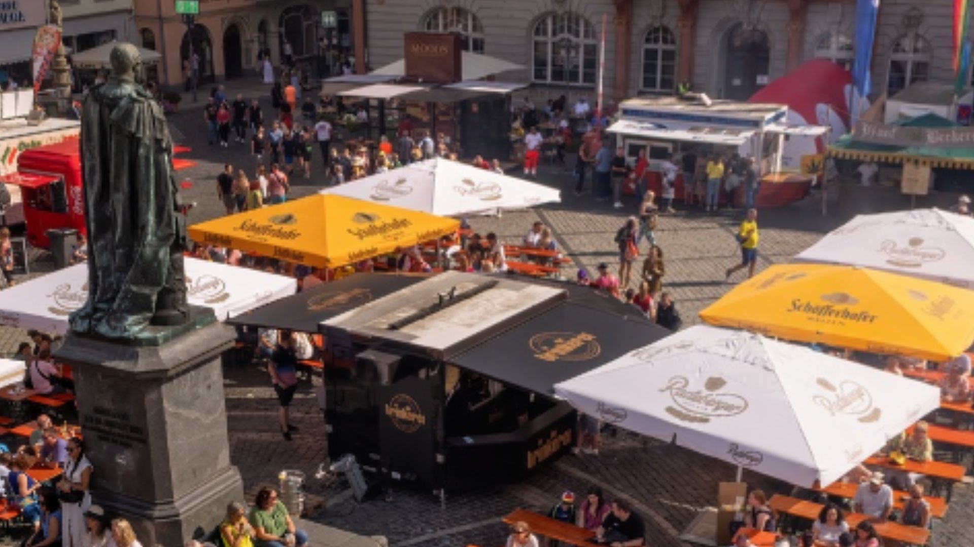 A screenshot of the photo in Neal.fun game I'm not a Robot showing a festival