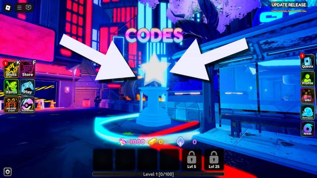 How to redeem codes in Anime Crusaders 