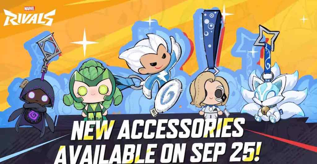 New season 4 accessories in Marvel Rivals