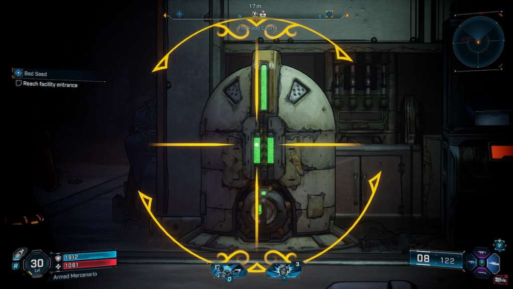 Borderlands 4 Respec Machine from a distance