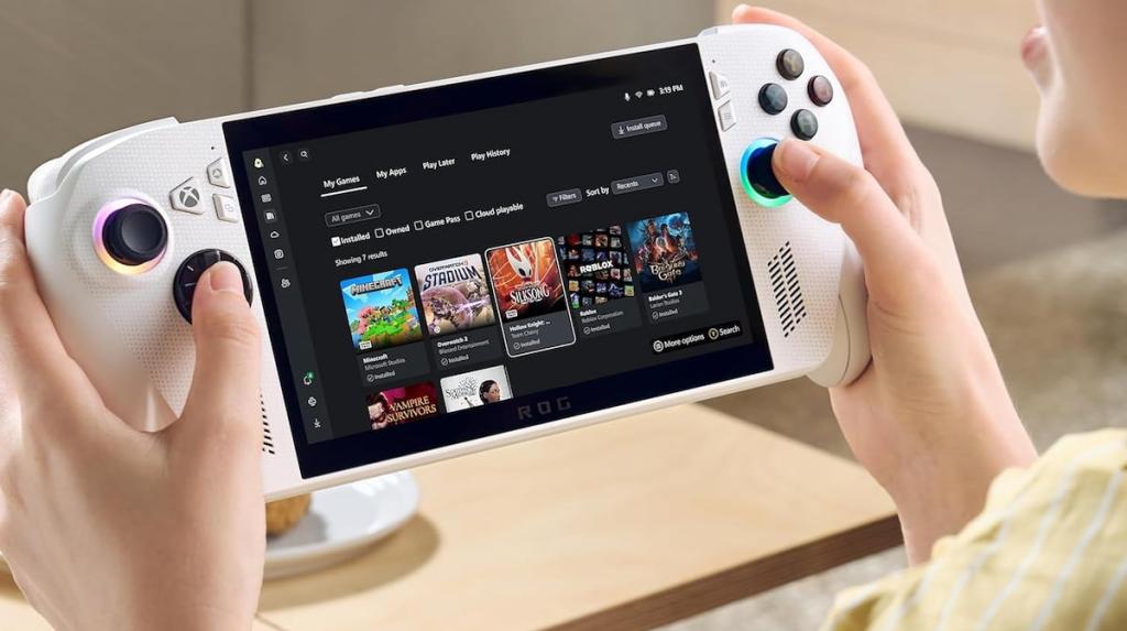 ROG Xbox Ally handheld