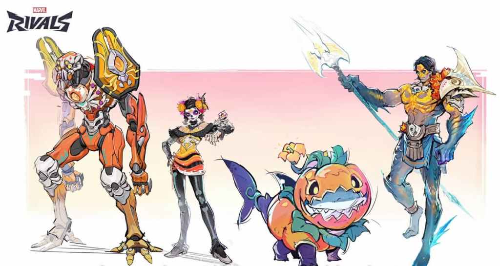 Peni Parker, Jeff, Namor skins in Marvel Rivals Halloween 2025 event