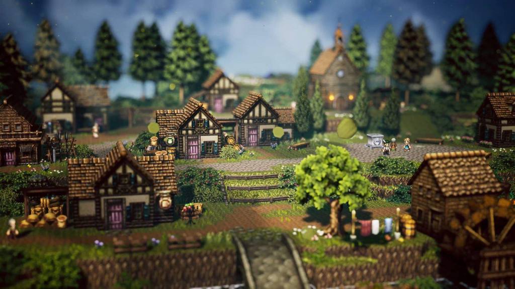 the town in octopath traveller 0