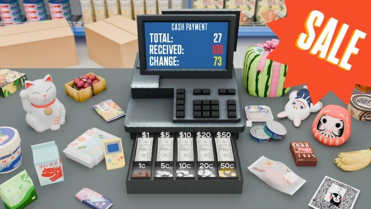 Japanese Supermarket Simulator promo art