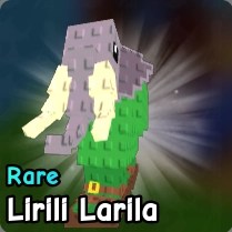 Lirili Larila brainrot from Plants vs Zombies Roblox experience.