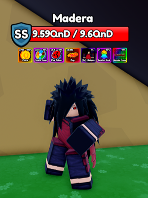 Madera Secret Boss from the Anime Eternal Roblox experience.