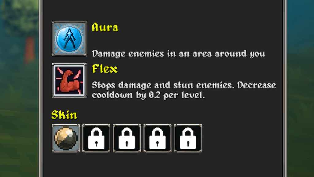 Megachad's abilities and stats in Megabonk.