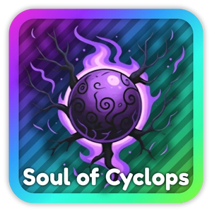 Soul of Cyclops from Anime Rangers X Roblox experience.