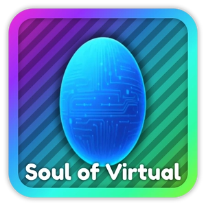 Soul of Virtual from Anime Rangers X Roblox experience.