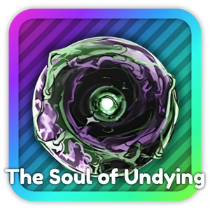 The Soul of Undying from Anime Rangers X Roblox experience.