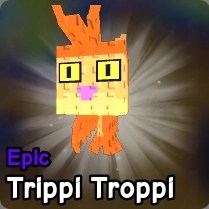 Trippi Troppi brainrot from Plants vs Zombies Roblox experience.
