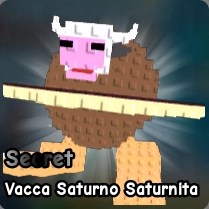 Vacca Saturno Saturnita brainrot from Plants vs Zombies Roblox experience.