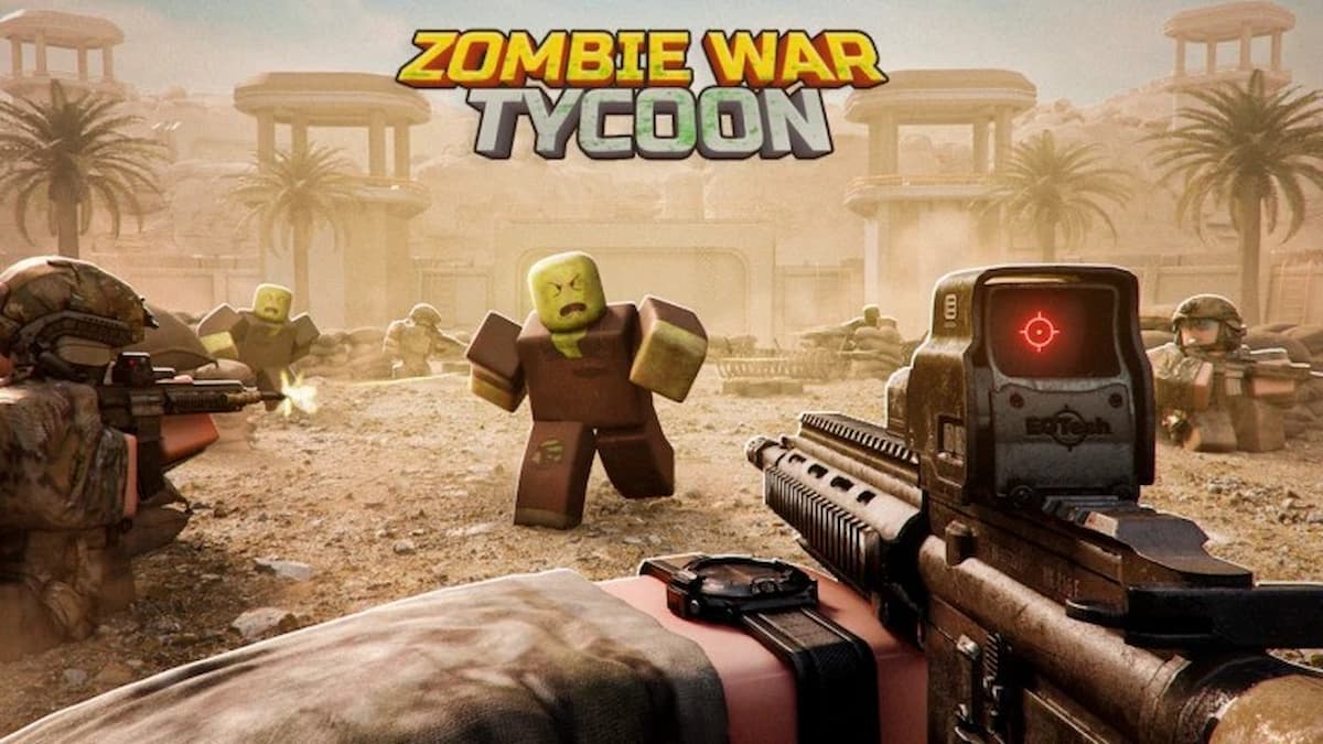 Zombie War Tycoon promo art