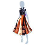 Haunted festival dress in DDV