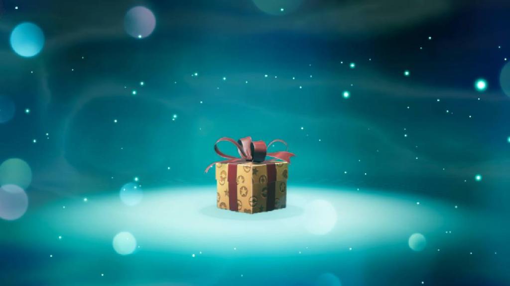 A screenshot shows the Mystery Gift scene that plays in Pokémon Legends Z-A