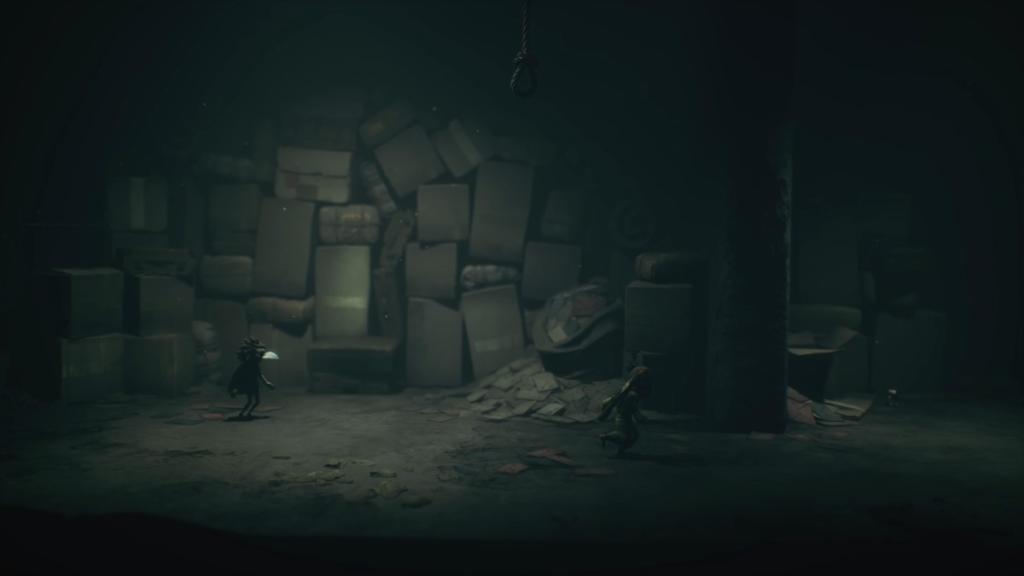 Running to the doll after grabbing the gold key from this room, accessible via a hole in the wall