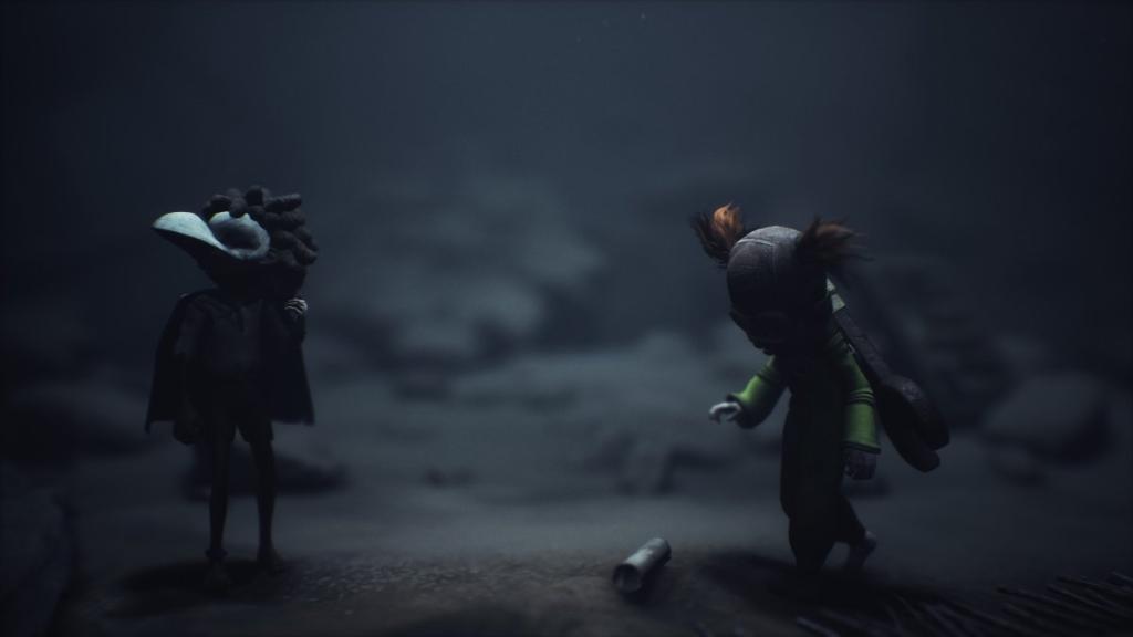 Full body close up shot of Low and Alone looking around Nowhere