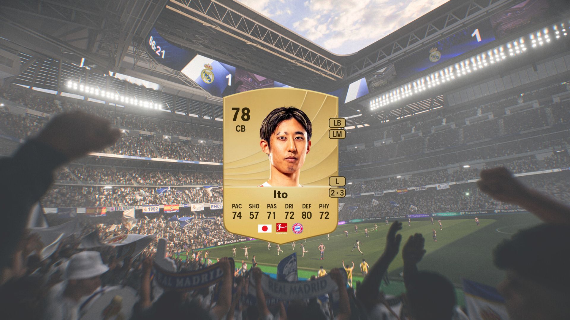 Hiroki Ito's card in FC 26