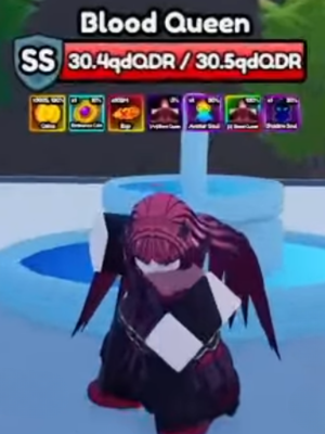Blood Queen boss from Anime Eternal Roblox experience.