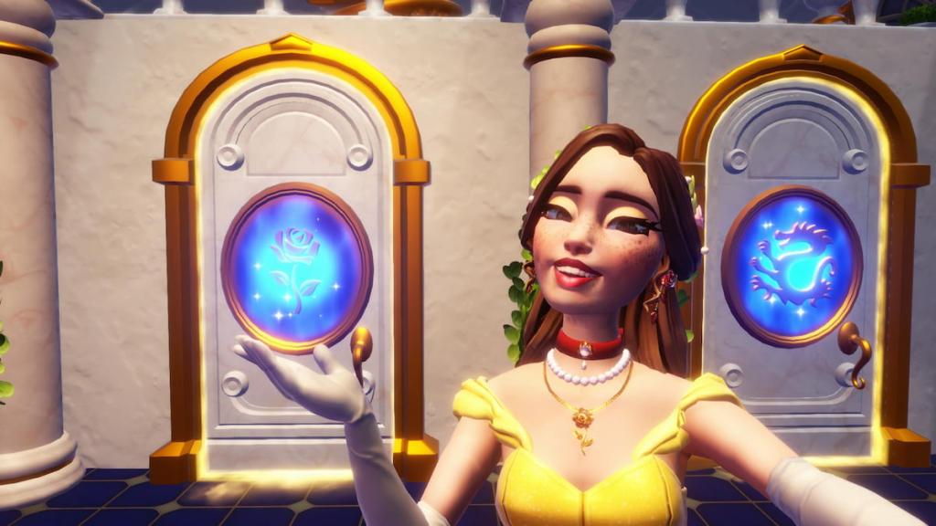 beauty and the beast rose realm door in DDV