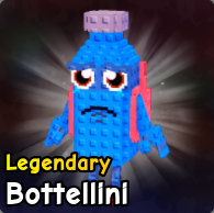 Bottellini brainrot from Plants vs Brainrots Roblox experience.