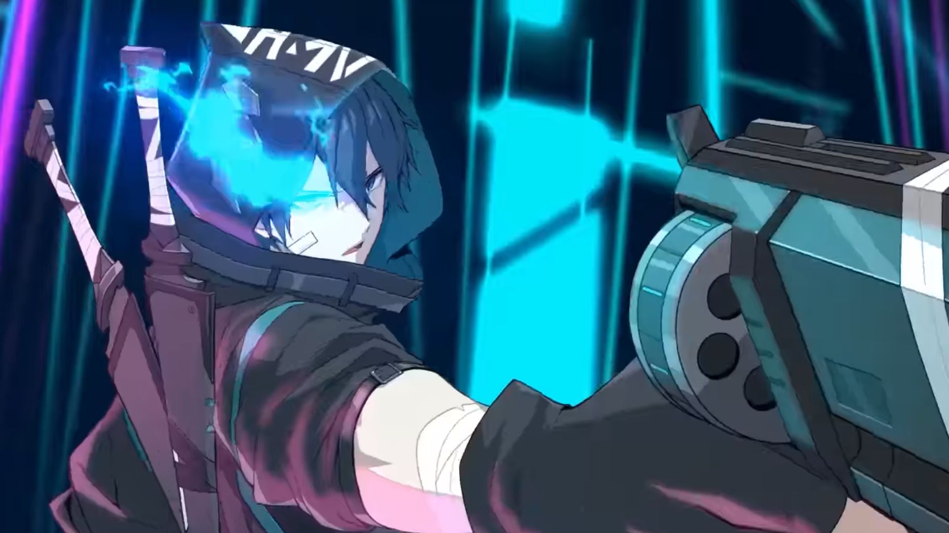 A CZN screenshot showing Luke in combat