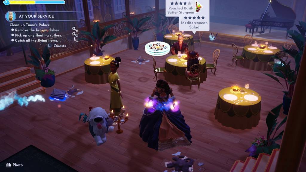 cleaning tiana's palace in ddv