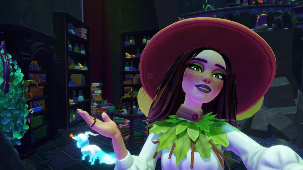 dark castle library in DDV