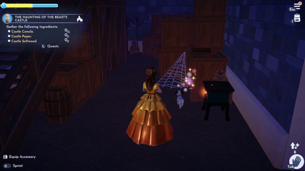 Fireplace fuel ingredients storage in DDV