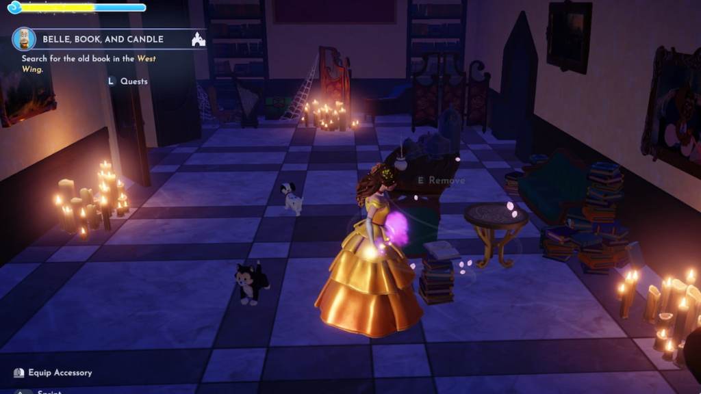 Grabbing old book in ddv