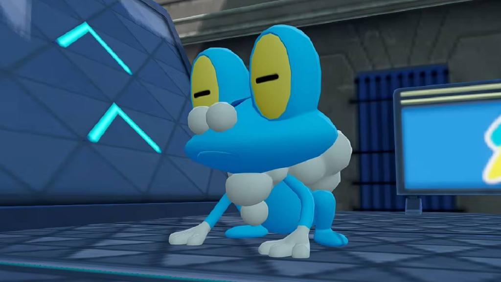 The Pokémon Froakie is shown in Pokémon Legends Z-A