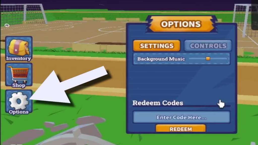 How to redeem codes in Inazuma Strikers.