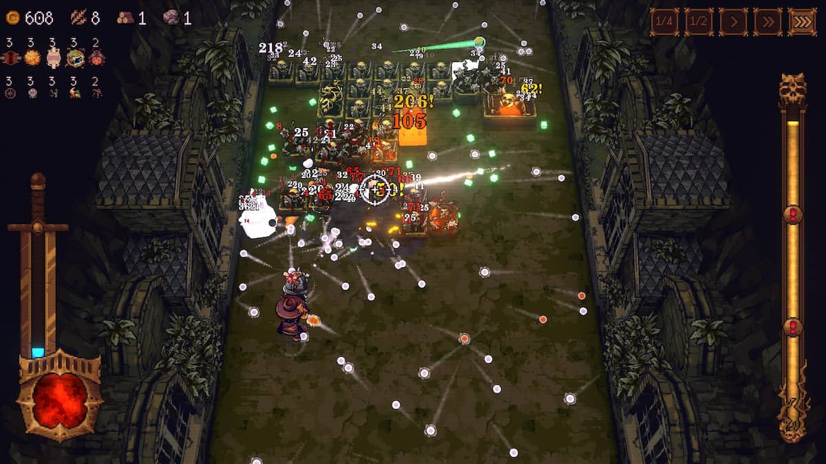 Ball x Pit double gameplay