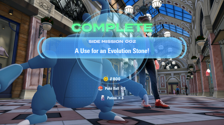 A Use for an Evolution Stone quest in Legends ZA