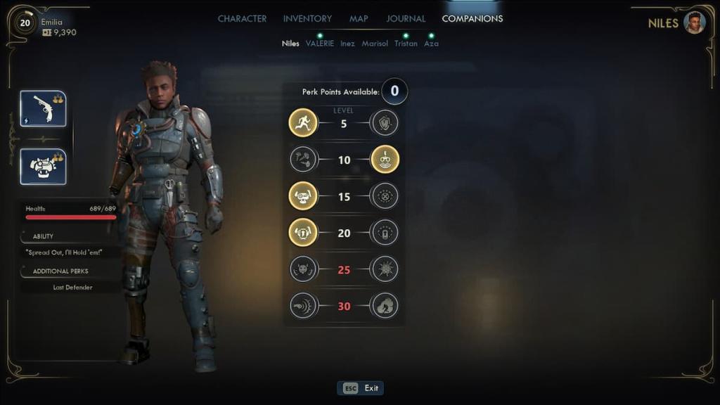 Niles, one of the companions in Outer Worlds 2.